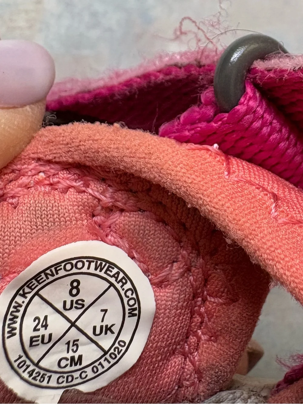Keen Kids Pink and Orange Outdoor Sandals